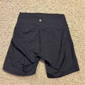 Lululemon Wunder Train Biker Shorts